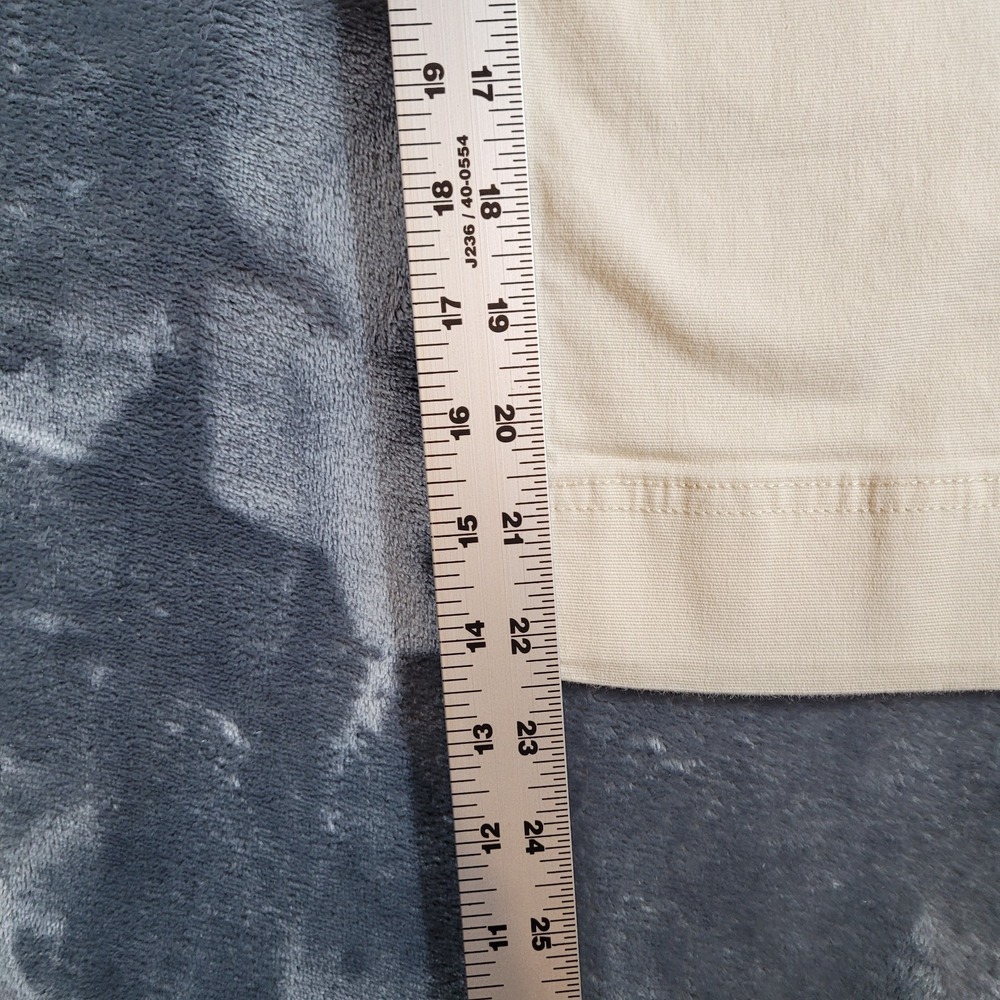 Duluth Wide Leg Capri Pants Women's 4 Cream Cotton Carpenter Utility - Picture 6 of 10
